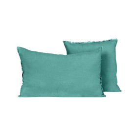 Housse de Coussin VITI en Lin Lavé - HARMONY HAOMY