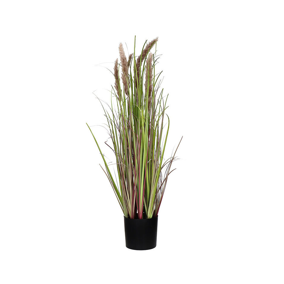 Bouquet d'Herbes Artificielles Brunes GRASS - D11 X H78 cm - POMAX