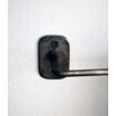 Porte Serviettes PATI Simple Barre en Acier Inoxydable Noir - Style Contemporain - L40xH6 cm- HOUSE DOCTOR