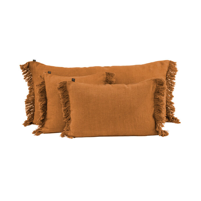 Housse de Coussin WANI en Lin Harmony Textile - Haomy à -40%