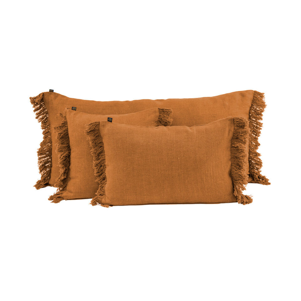 Housse de Coussin WANI en Lin Lavé - HARMONY HAOMY