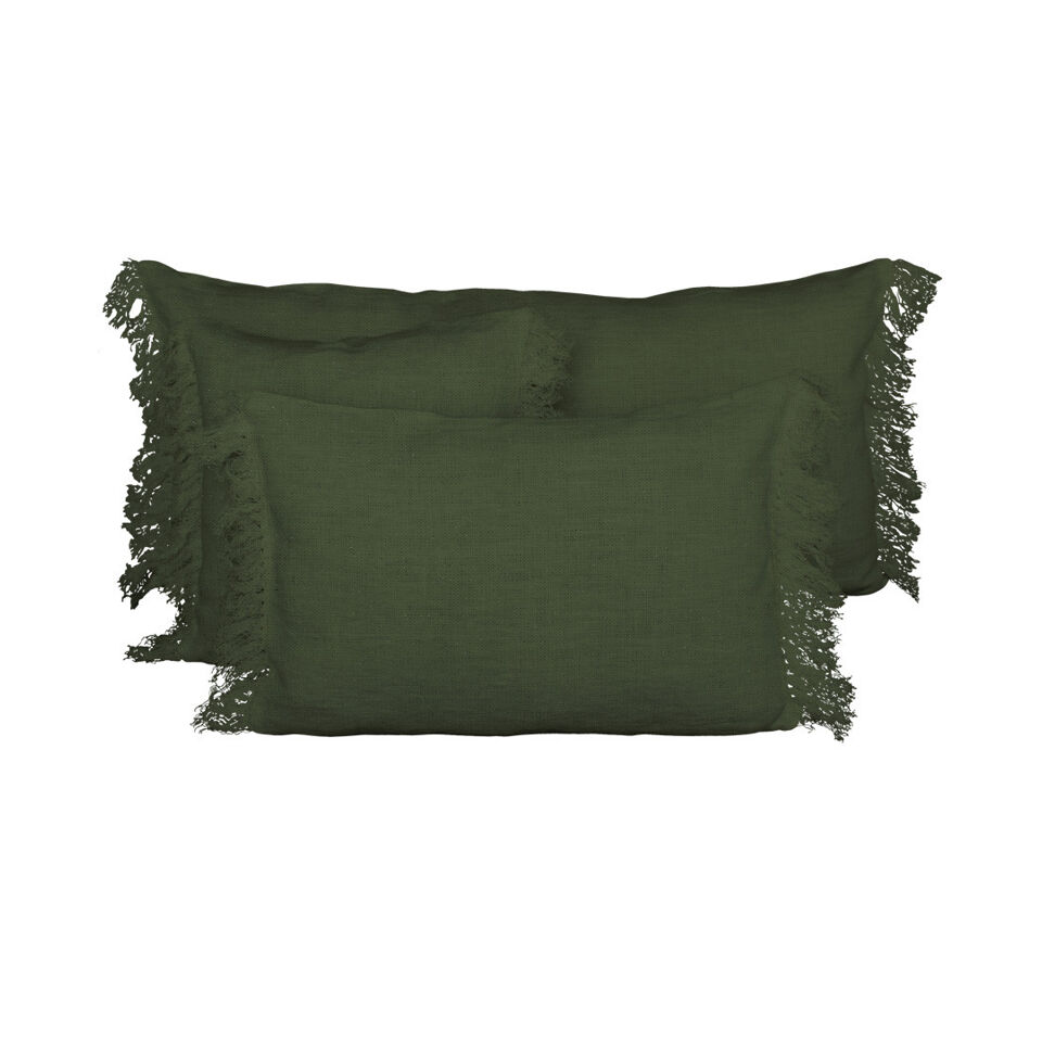 Housse de Coussin WANI en Lin Lavé - HARMONY HAOMY