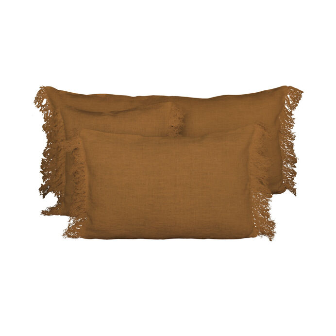 Housse de Coussin WANI en Lin  Harmony Textile - Haomy à -40%