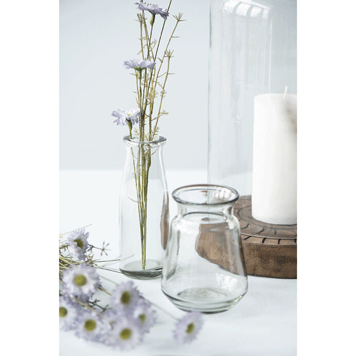 Petit Vase en Verre Transparent - 16x5,5 cm - IB LAURSEN
