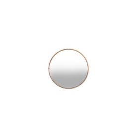 Miroir Rond BARNES Contour Bois - Diam. 33 cm - RED CARTEL