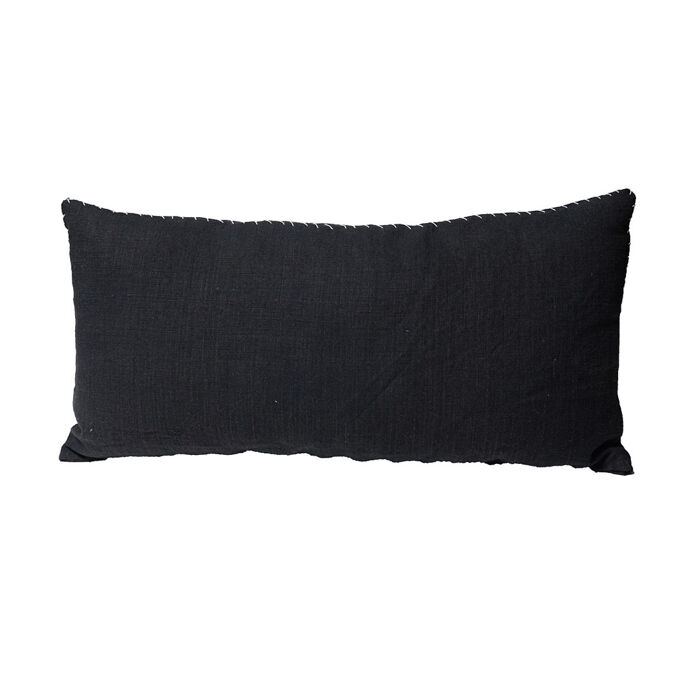 Bed and Philosophy Coussin BILL 100% Lin Fait Main Finition Point S...