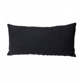 Coussin BILL 100% Lin Fait Main Finition Point Sellier et Fermeture Zippé - 30x60 - BED AND PHILOSOPHY