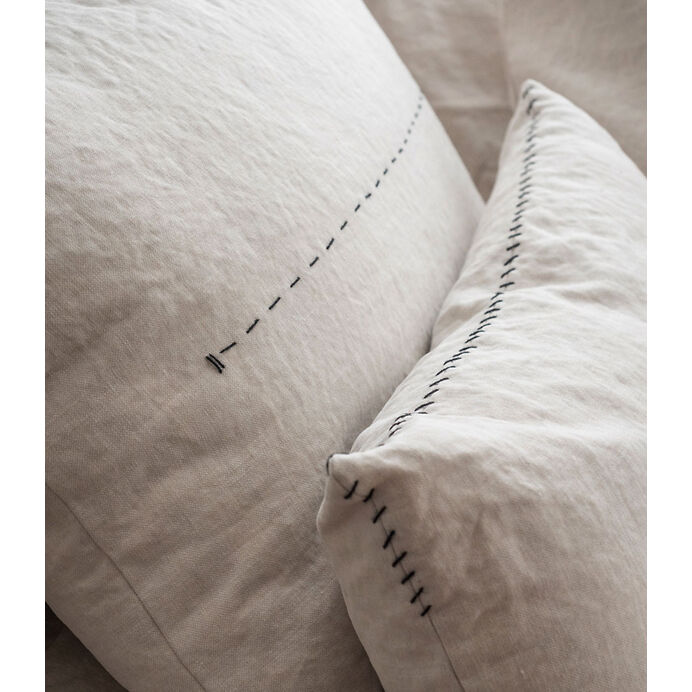 Coussin BOPPER 100% Lin Fait Main - 50x70 - BED AND PHILOSOPHY