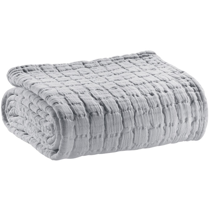 Vivaraise Plaid en coton stonewashed Swami - 130x200