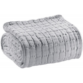 Couvre-lit en coton stonewashed Swami 