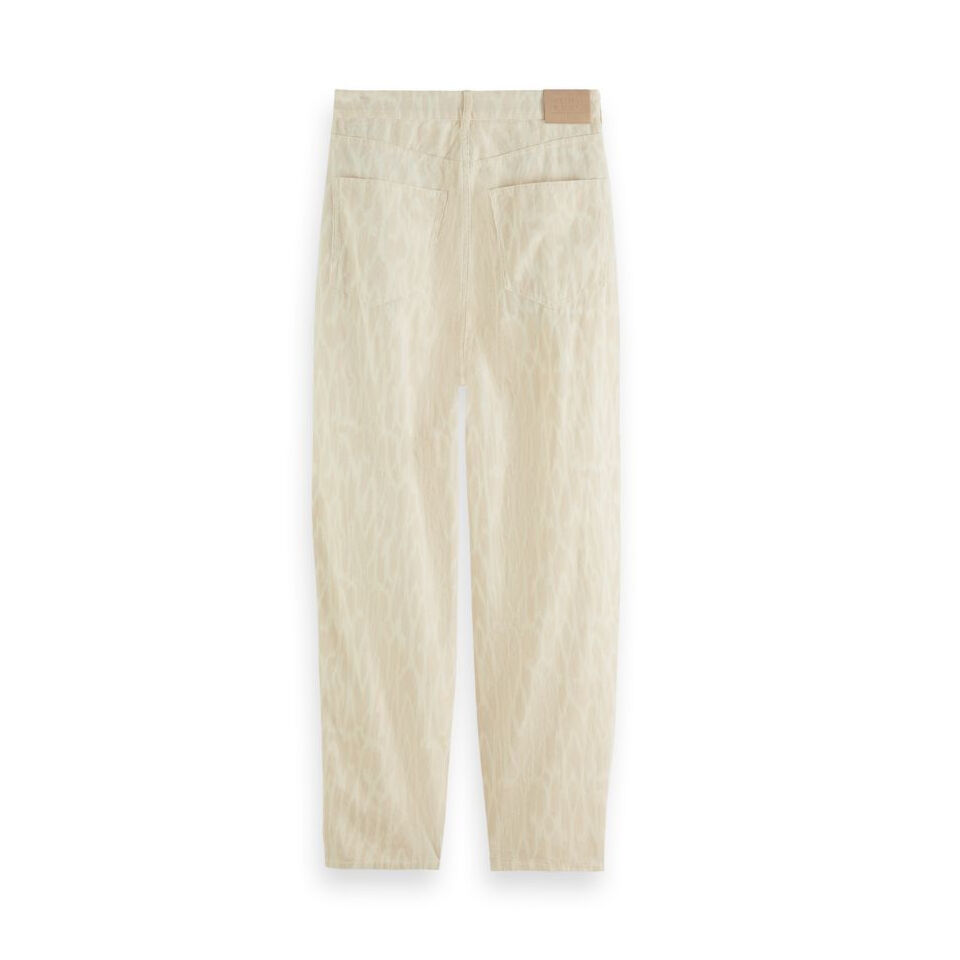 The Tide - Pantalon en Velours Côtelé Ecru