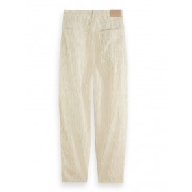 The Tide - Pantalon en Velours Côtelé Ecru