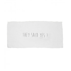 LOFT Mariage - Edredon "They said yes" 100% Lin - BED AND PHILOSOPHY