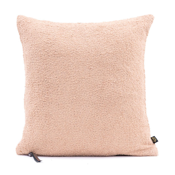 Housse de Coussin ERODE en Coton Bouclette  Harmony Textile - Haomy...