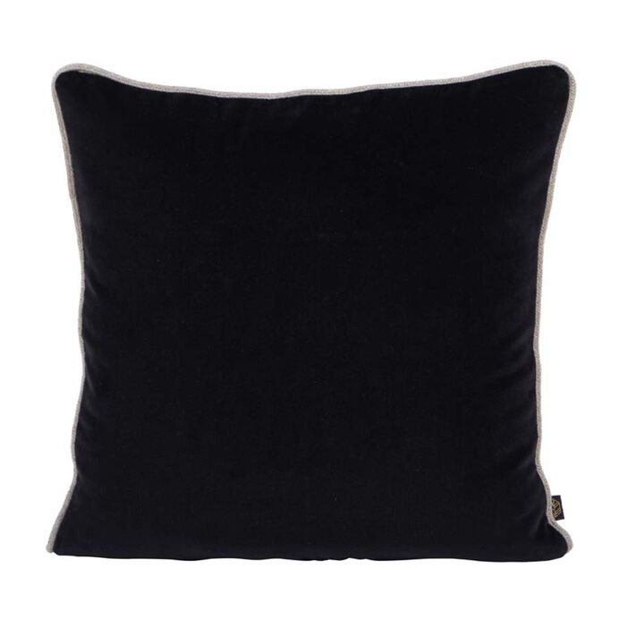 Housse de Coussin en Velours NEW DELHI - Haomy | Impression lin