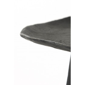 Table Basse ASARPEI sur 3 Pieds en Métal Noir mat - Light & Living