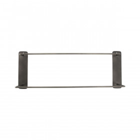 Porte Serviettes PATI Double Barre en Acier Inoxydable Noir - Style Contemporain - L60xH24 cm - HOUSE DOCTOR HOUSE DOCTOR