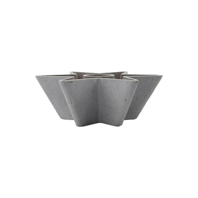 House Doctor Porte-bougie MOLD STAR Gris - HOUSE DOCTOR