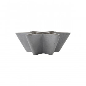 Porte-bougie MOLD STAR Gris - HOUSE DOCTOR HOUSE DOCTOR