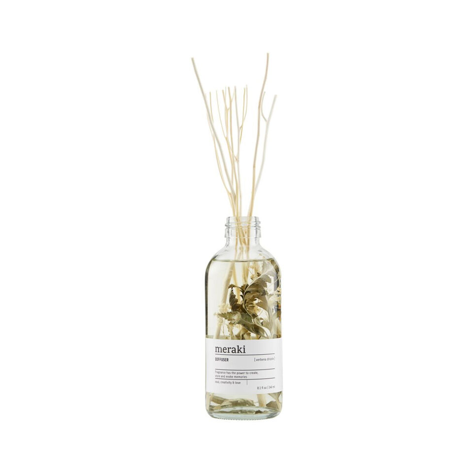 Diffuseur Parfum d'Ambiance Verbena Drizzle 240 ml - MERAKI MERAKI