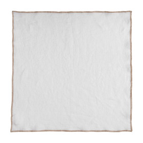 Serviettes de Table VENISE 100% Lin Lavé - 40 x 40 - HARMONY HAOMY