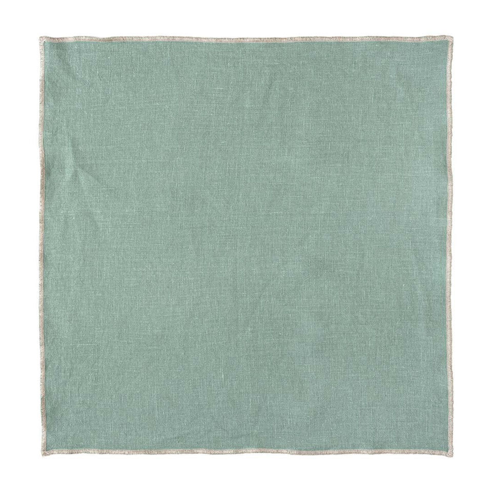 Serviettes de Table VENISE 100% Lin Lavé - 40 x 40 - HARMONY HAOMY