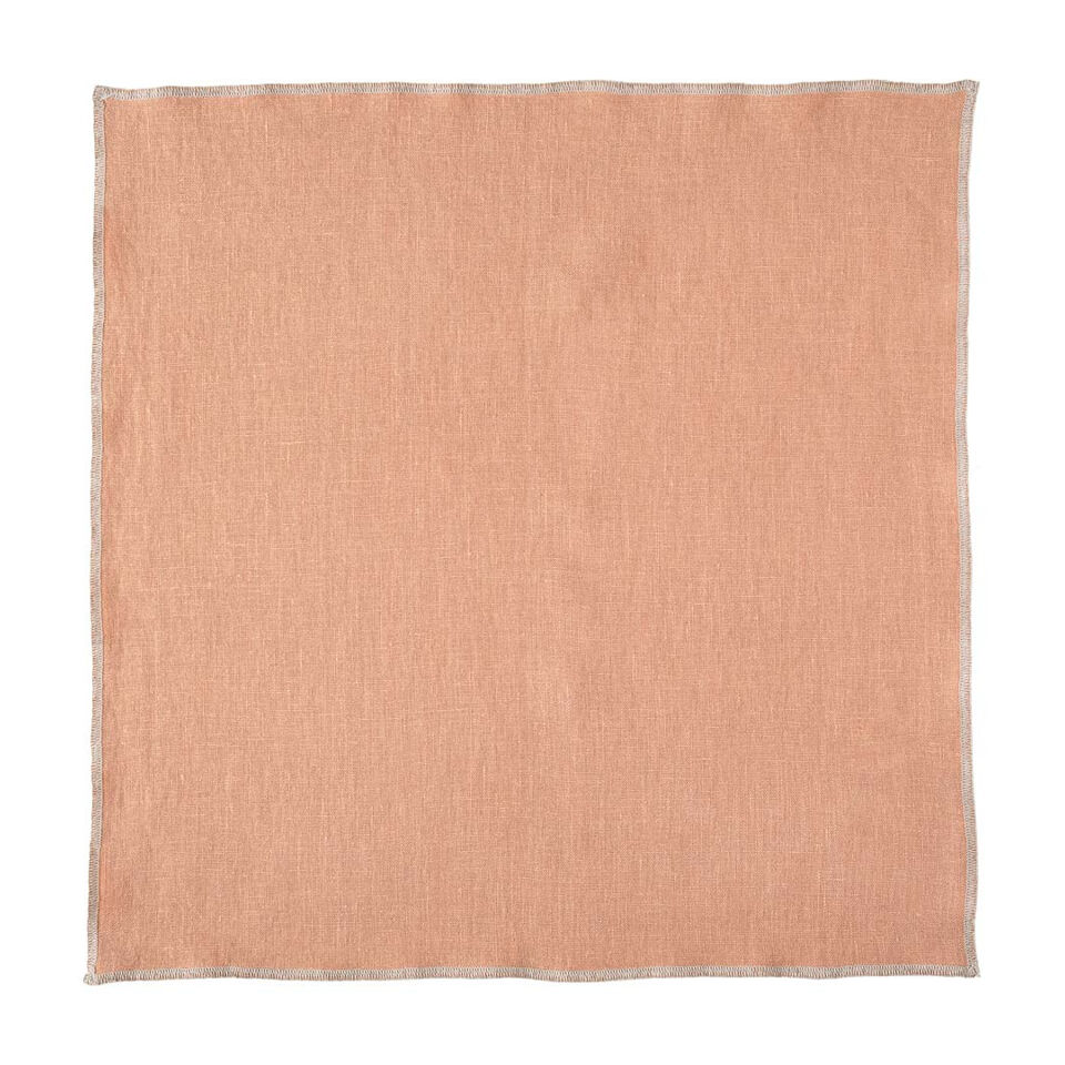 Serviettes de Table VENISE 100% Lin Lavé - 40 x 40 - HARMONY HAOMY