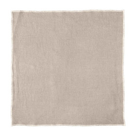 Serviettes de Table VENISE 100% Lin Lavé - 40 x 40 - HARMONY HAOMY