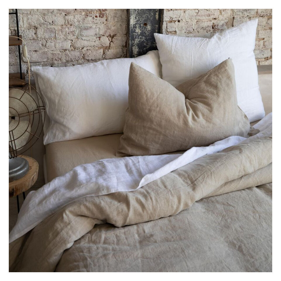 Housse de couette lin lavé Zeff