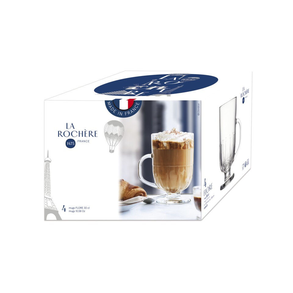 Mug  avec pied FLORE 33cl - LA ROCHERE