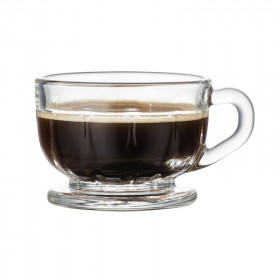 Tasse à expresso avec pied FLORE 10cl - LA ROCHERE