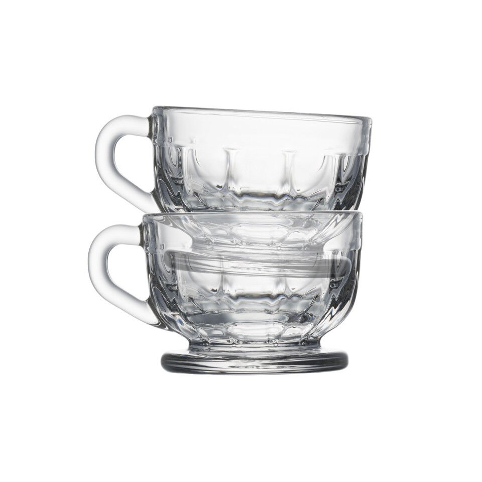 Tasse à expresso avec pied FLORE 10cl - LA ROCHERE