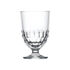 Grand verre sur Pied bas ARTOIS en verre pressé - 28 cl - LA ROCHERE