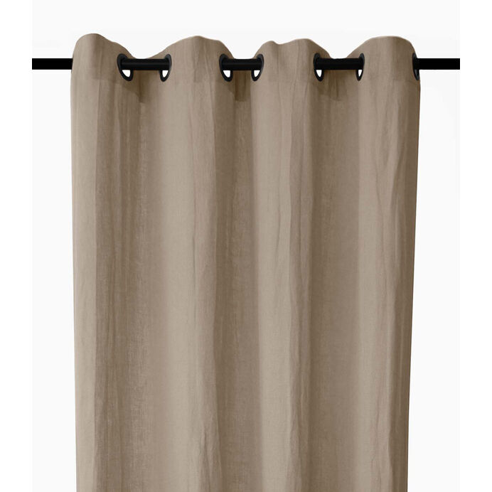 Rideaux à Oeillets ALLEGRO en Lin Lavé - 140x280 Vent du Sud à -50%