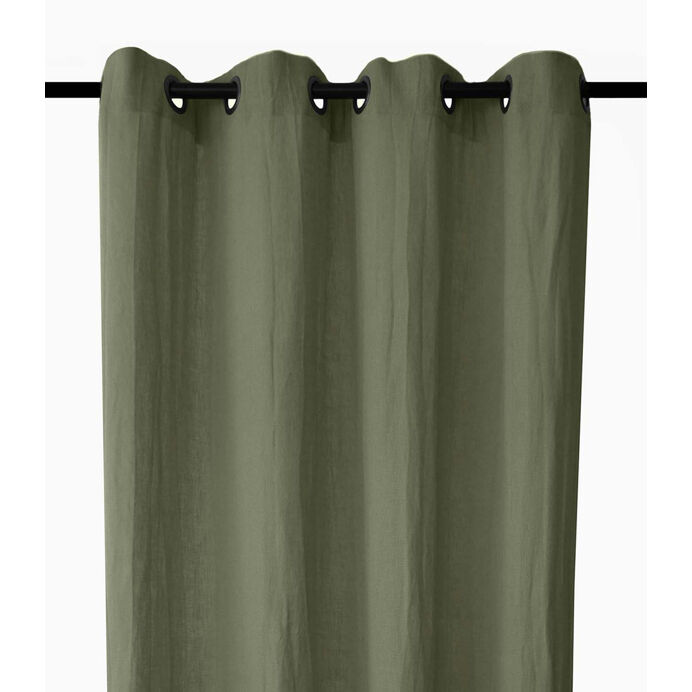 Rideaux à Oeillets ALLEGRO en Lin Lavé - 140x280 Vent du Sud à -50%