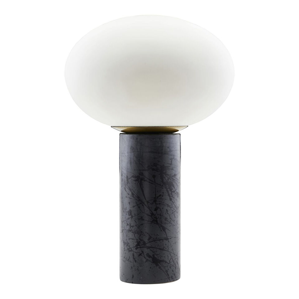 Lampe de table OPAL Blanc noir - HOUSE DOCTOR HOUSE DOCTOR