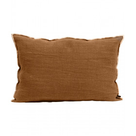 Housse de Coussin CHENNAI en Lin Lavé - HARMONY HAOMY 