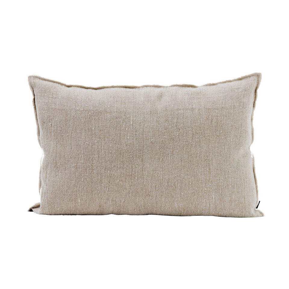 Housse de Coussin CHENNAI en Lin Lavé - HARMONY HAOMY 