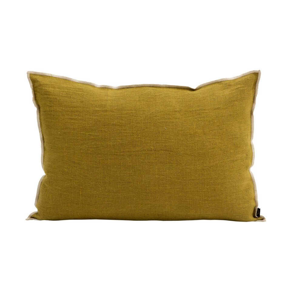 Housse de Coussin CHENNAI en Lin Lavé - HARMONY HAOMY 