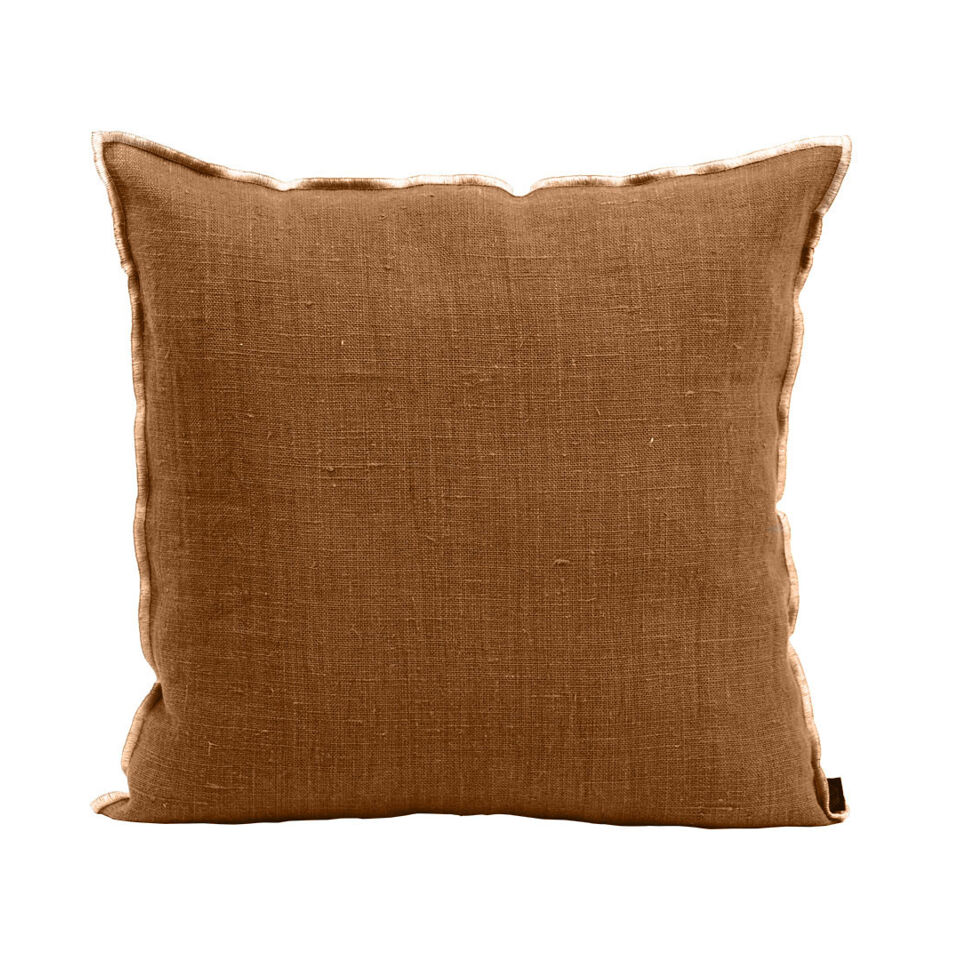 Housse de Coussin CHENNAI en Lin Lavé - HARMONY HAOMY 