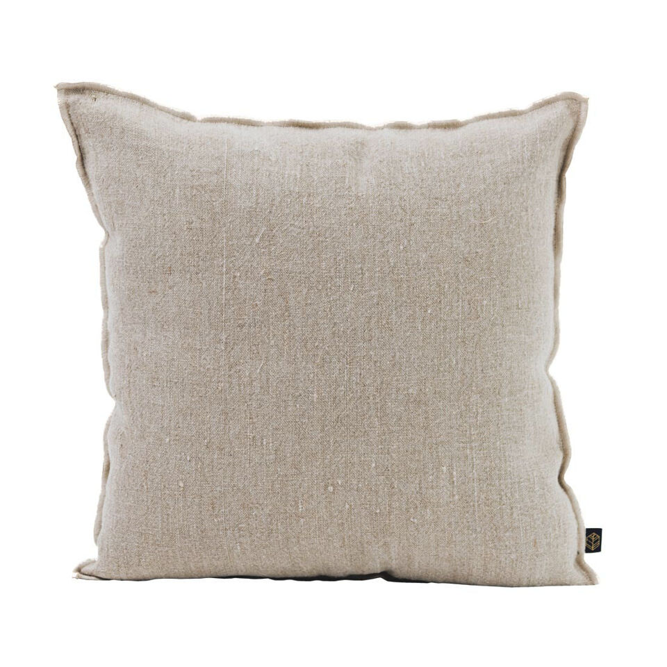 Housse de Coussin CHENNAI en Lin Lavé - HARMONY HAOMY 