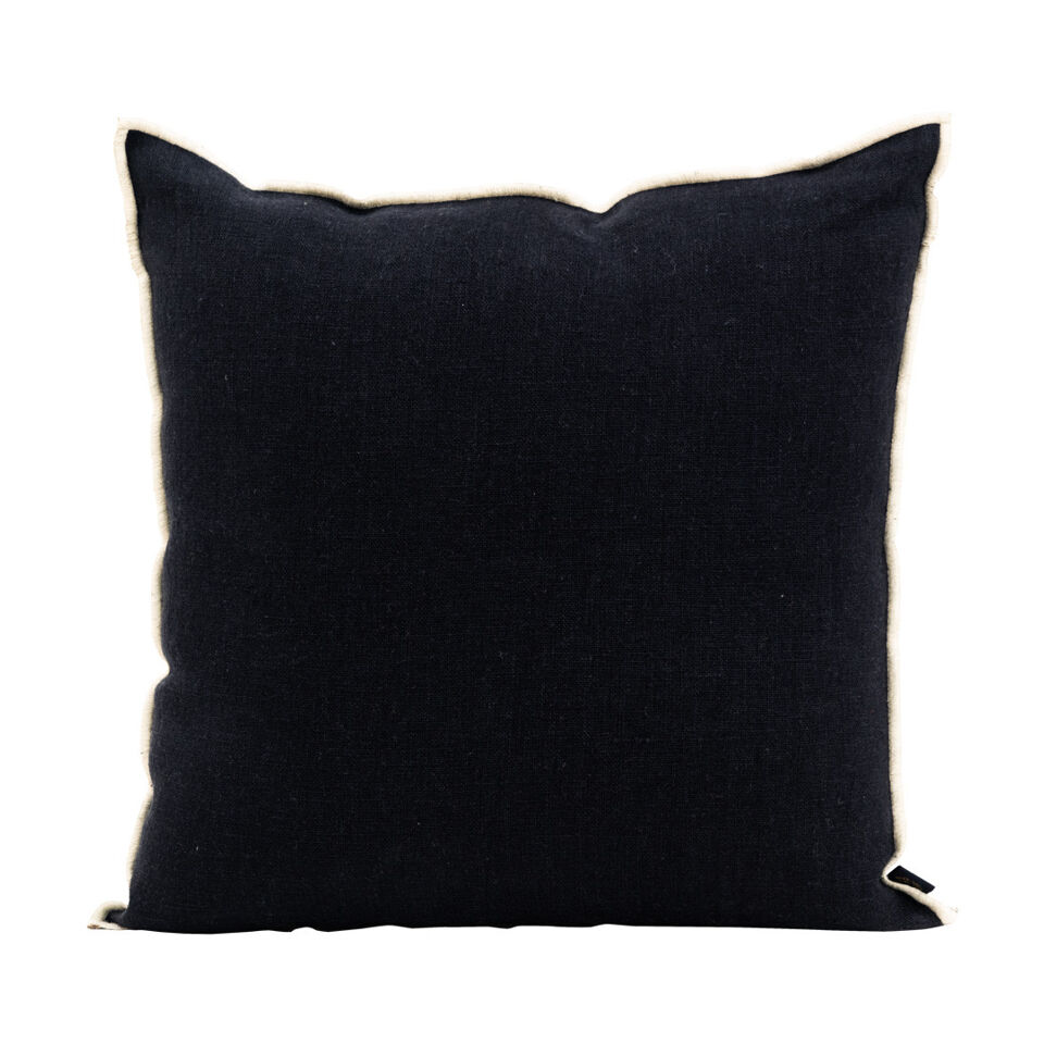 Housse de Coussin CHENNAI en Lin Lavé - HARMONY HAOMY 