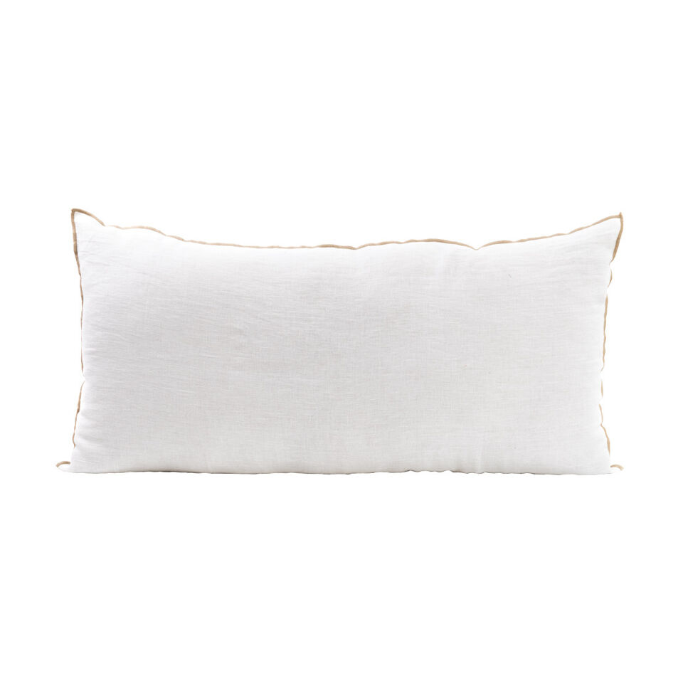 Housse de Coussin CHENNAI en Lin Lavé - HARMONY HAOMY 