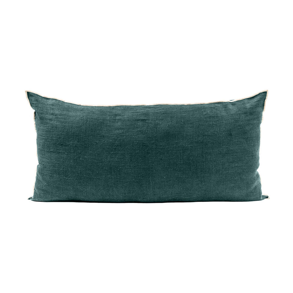 Housse de Coussin CHENNAI en Lin Lavé - HARMONY HAOMY 