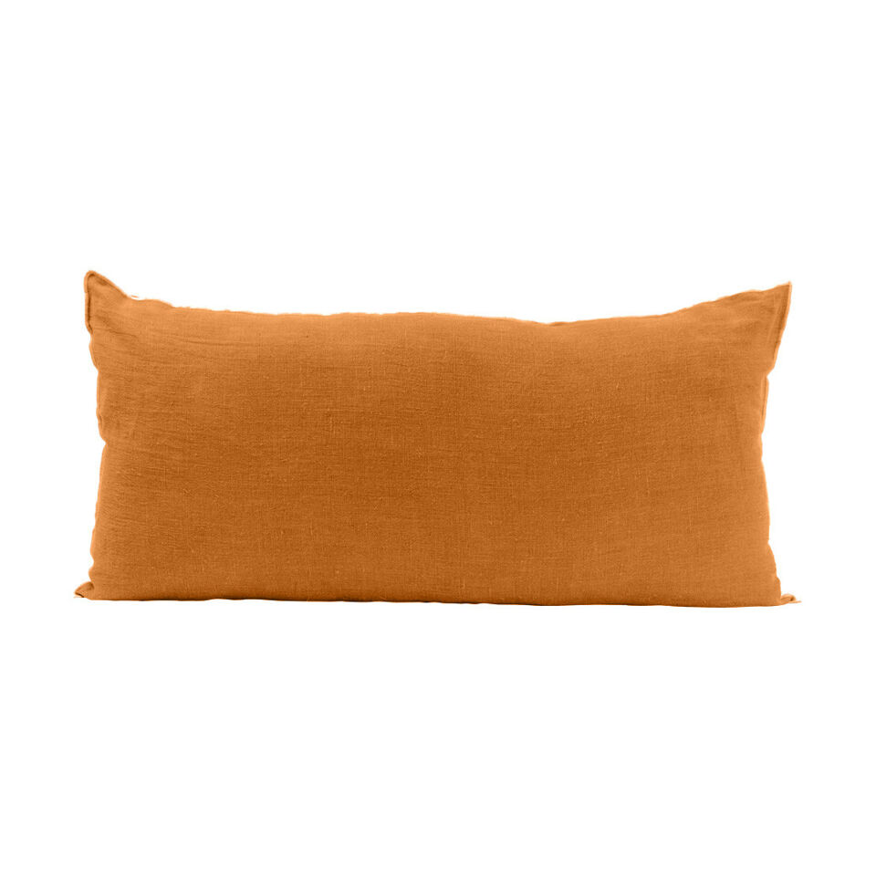 Housse de Coussin CHENNAI en Lin Lavé - HARMONY HAOMY 