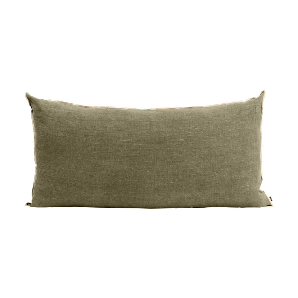 Housse de Coussin CHENNAI en Lin Lavé - HARMONY HAOMY 