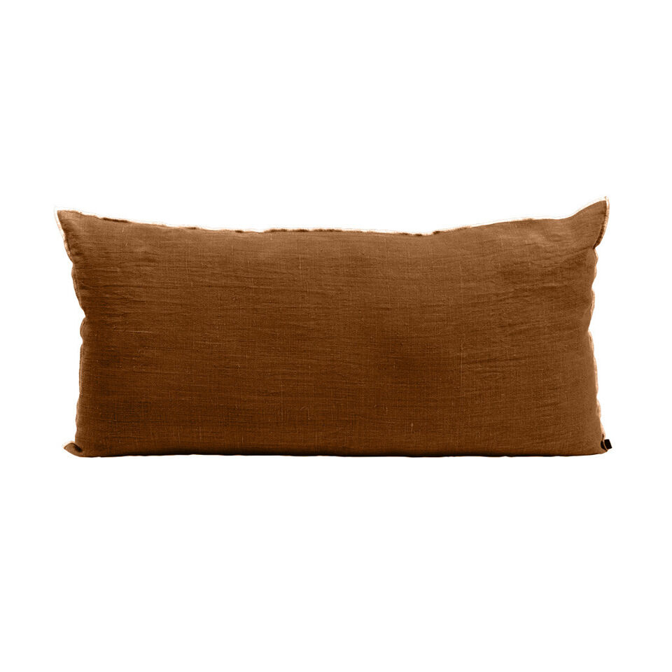 Housse de Coussin CHENNAI en Lin Lavé - HARMONY HAOMY 