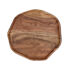 Plateau en bois d'acacia SAVANNA - 37x34.5x2.5 cm - POMAX