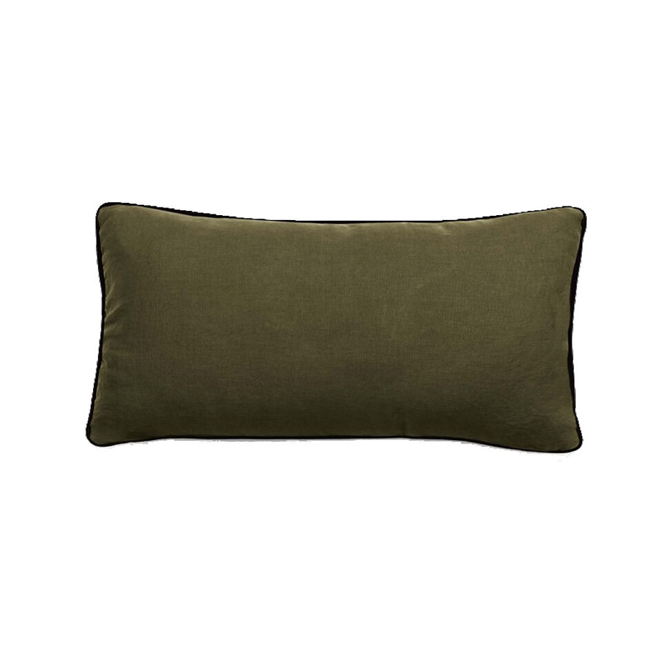 Housse de Coussin PRELUDE Face Lin et Face Coton - VENT DU SUD