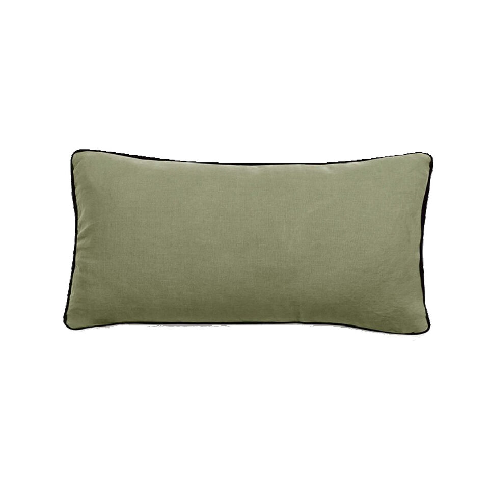 Housse de Coussin PRELUDE Face Lin et Face Coton - VENT DU SUD